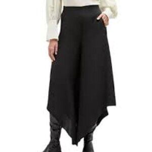 BCBG MaxAzria black asymmetrical skirt, Small/Petite/Tall